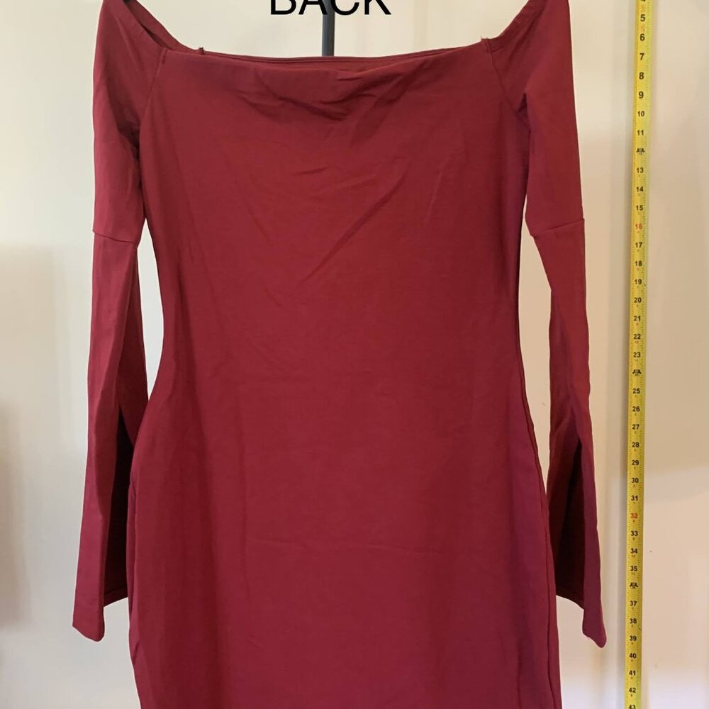 EXPRESS mini dress - red, size small (S) - Picture 3 of 5
